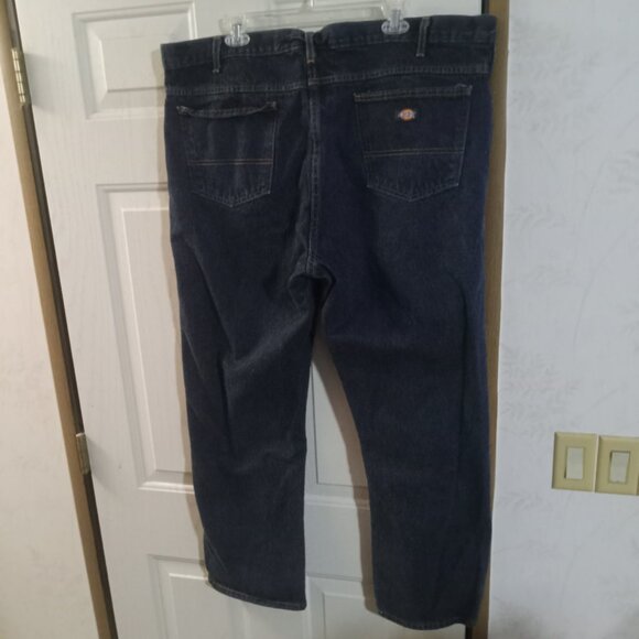 DICKIES MEN'S 5 POCKET WORK JEAN 9393RNB Size 44x30 - Picture 3 of 6